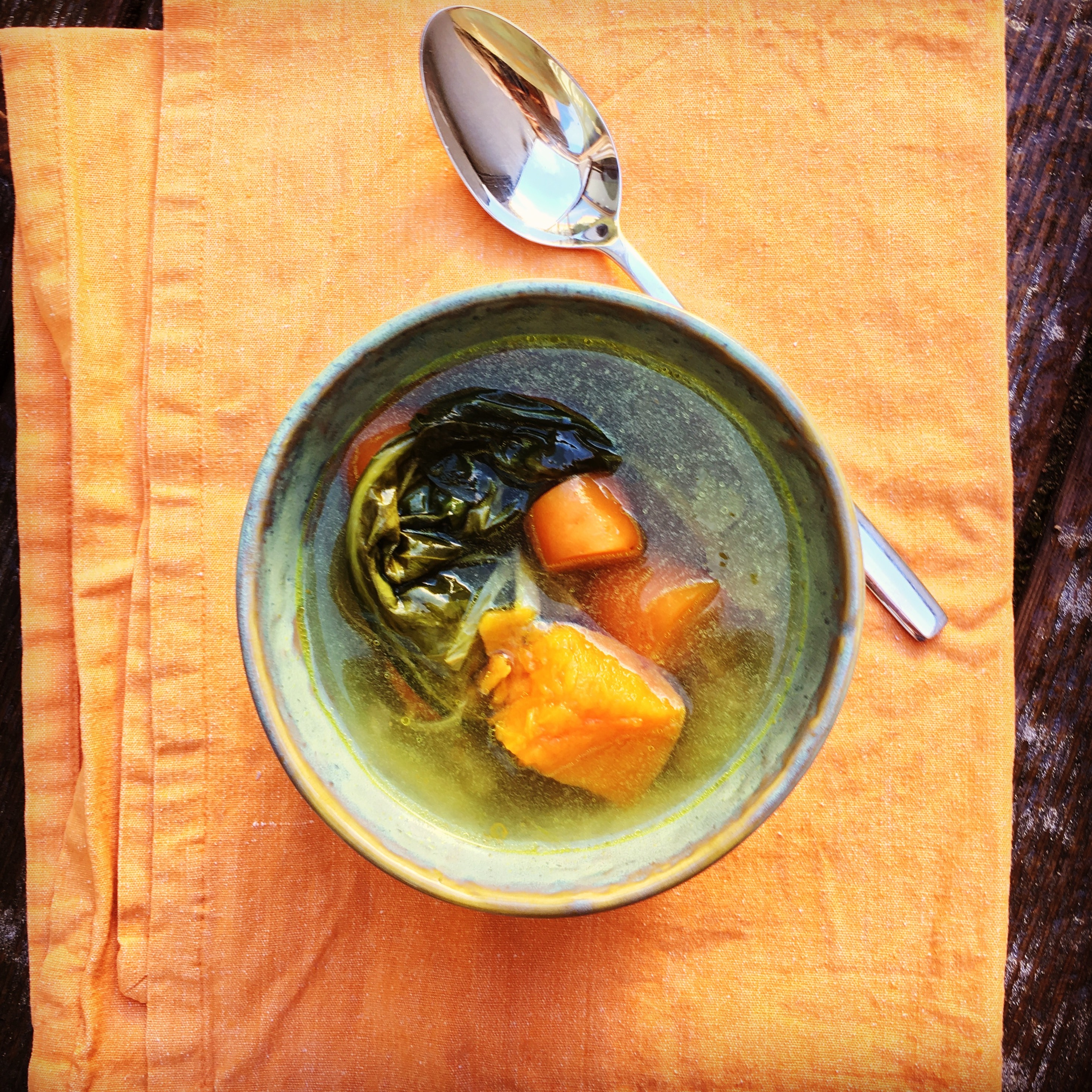 wohltuende Gemüsesuppe